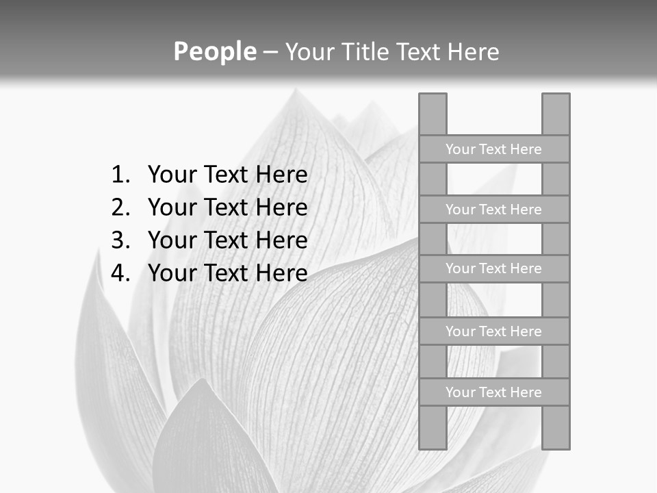Flower Nature Bright PowerPoint Template