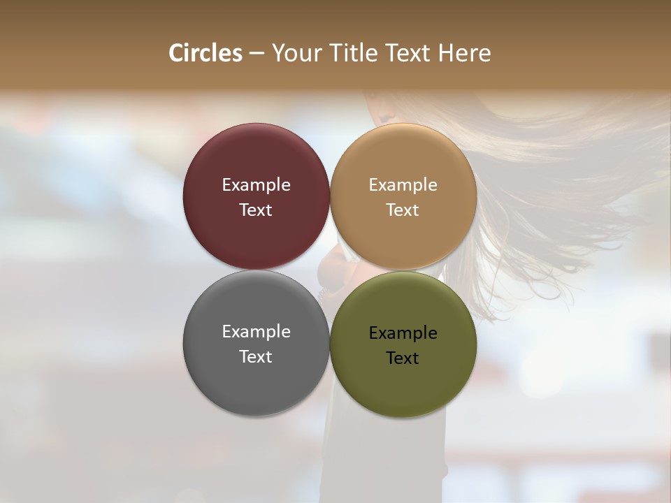 Young Makeup Single PowerPoint Template