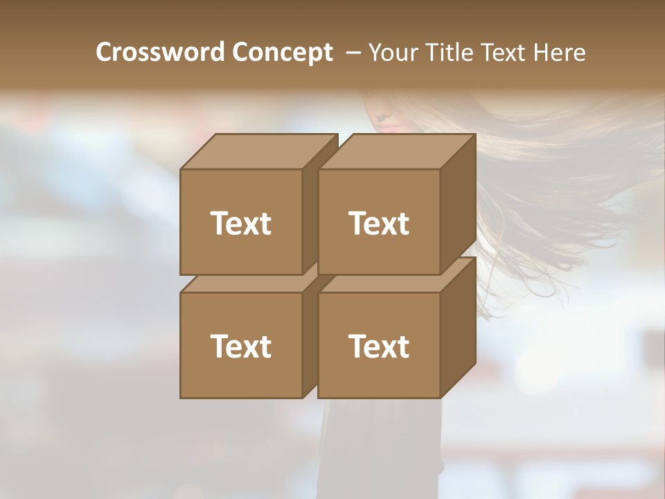 Young Makeup Single PowerPoint Template