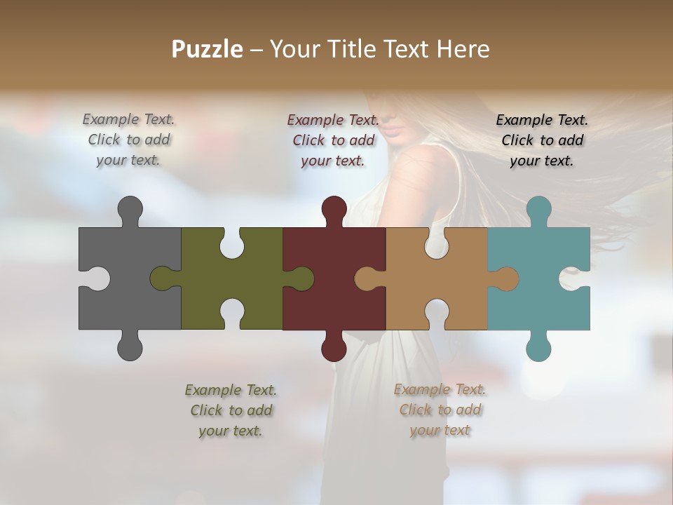 Young Makeup Single PowerPoint Template