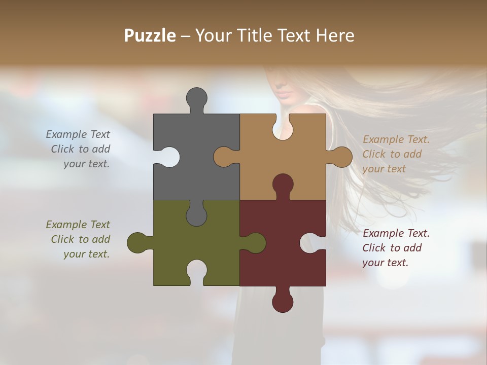 Young Makeup Single PowerPoint Template