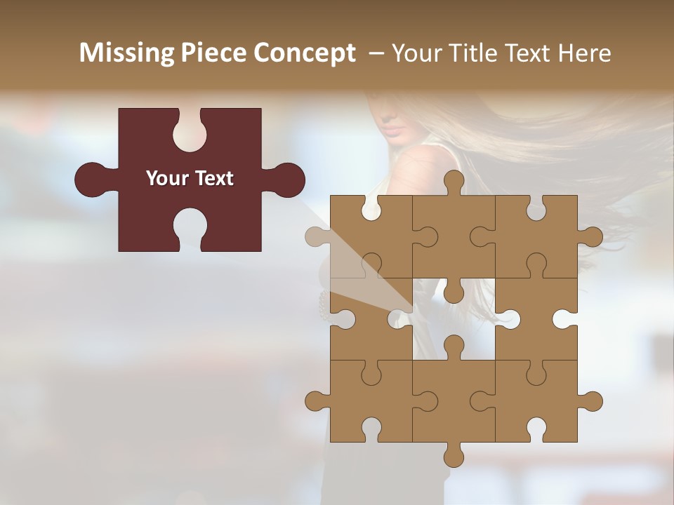 Young Makeup Single PowerPoint Template