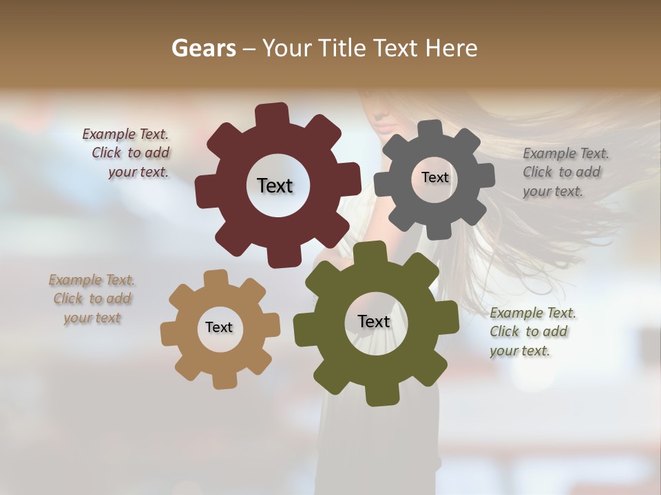 Young Makeup Single PowerPoint Template