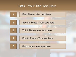 Young Makeup Single PowerPoint Template