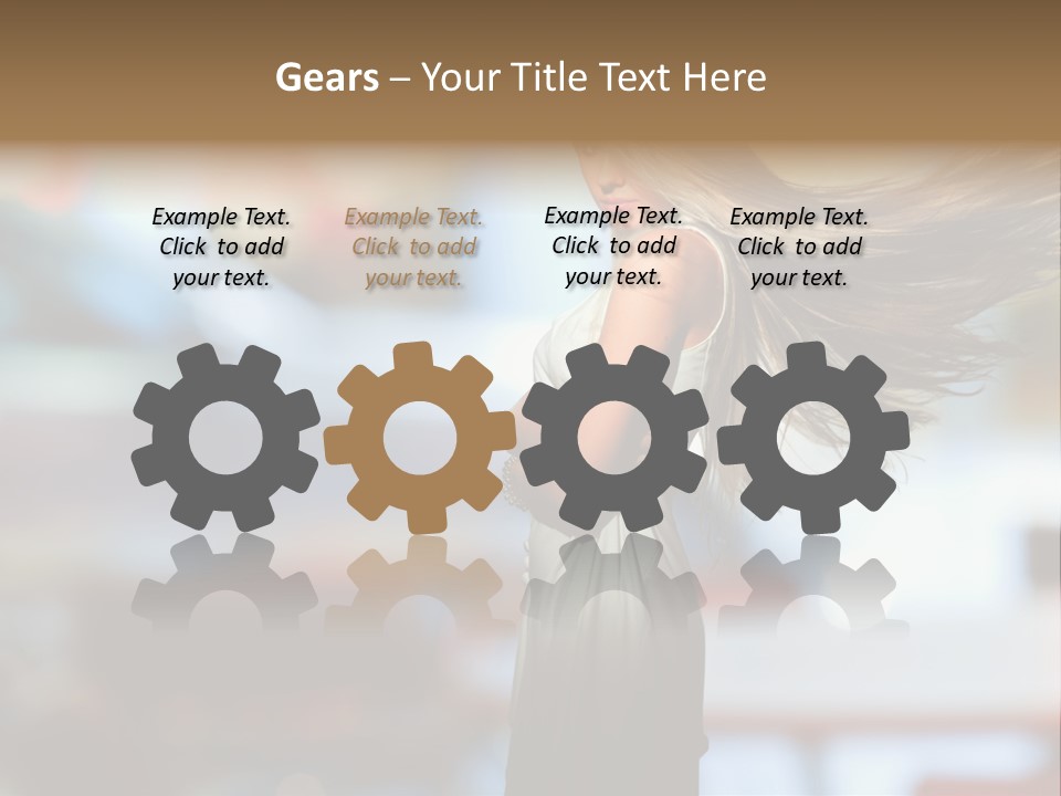 Young Makeup Single PowerPoint Template