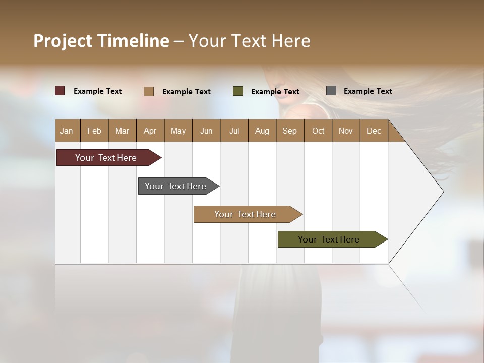 Young Makeup Single PowerPoint Template