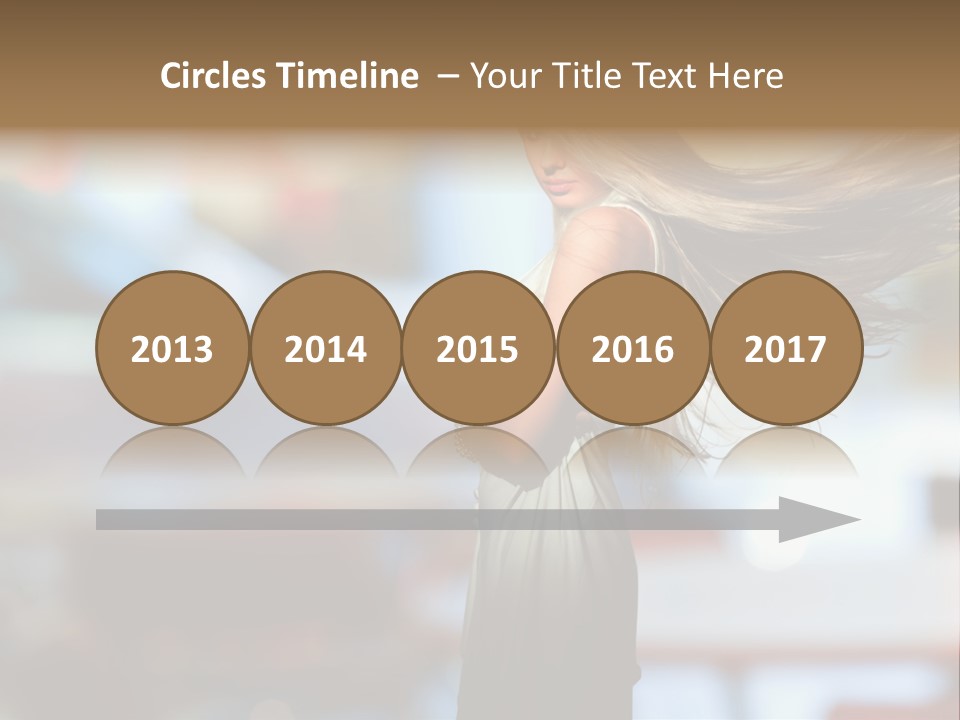 Young Makeup Single PowerPoint Template