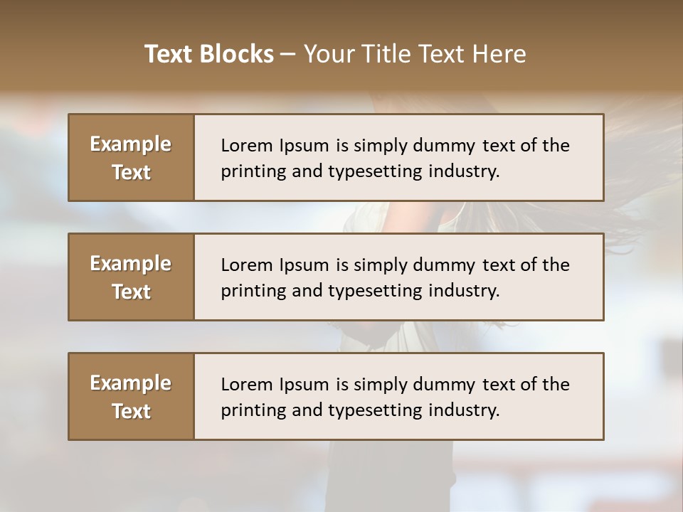 Young Makeup Single PowerPoint Template