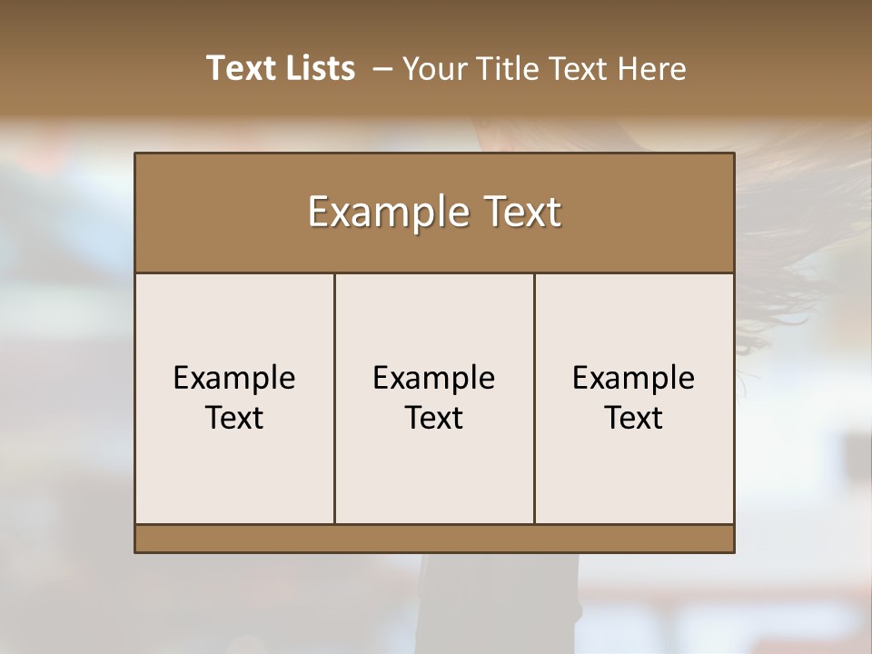 Young Makeup Single PowerPoint Template