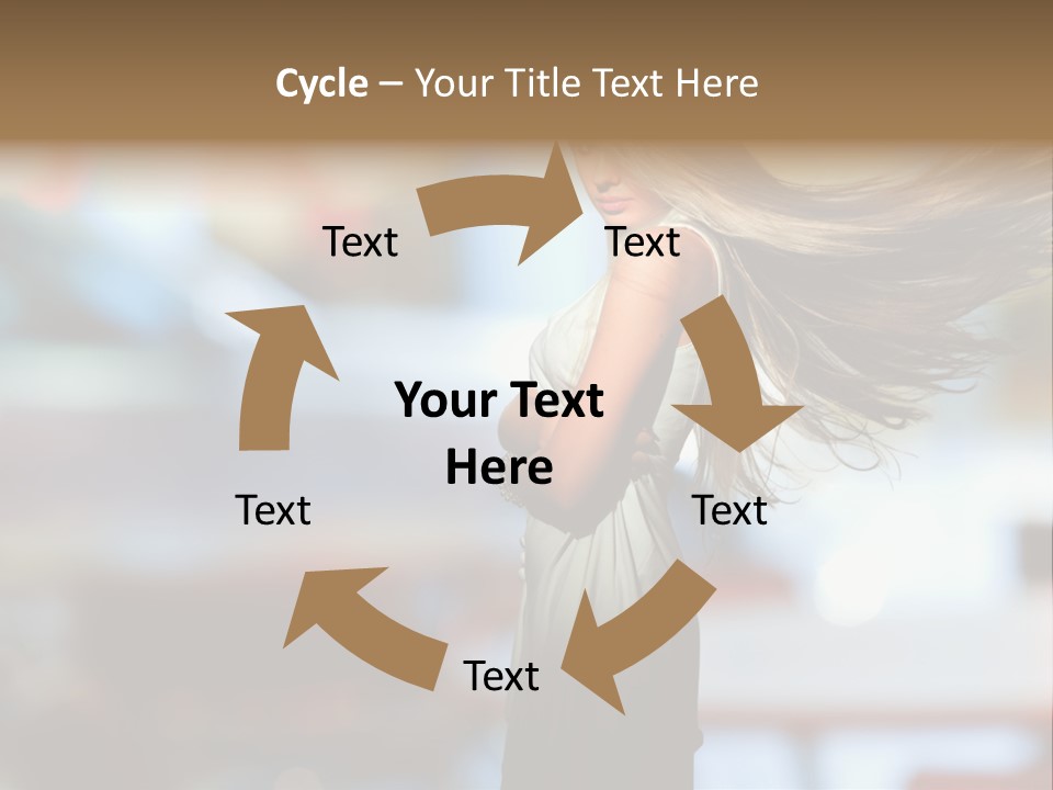 Young Makeup Single PowerPoint Template