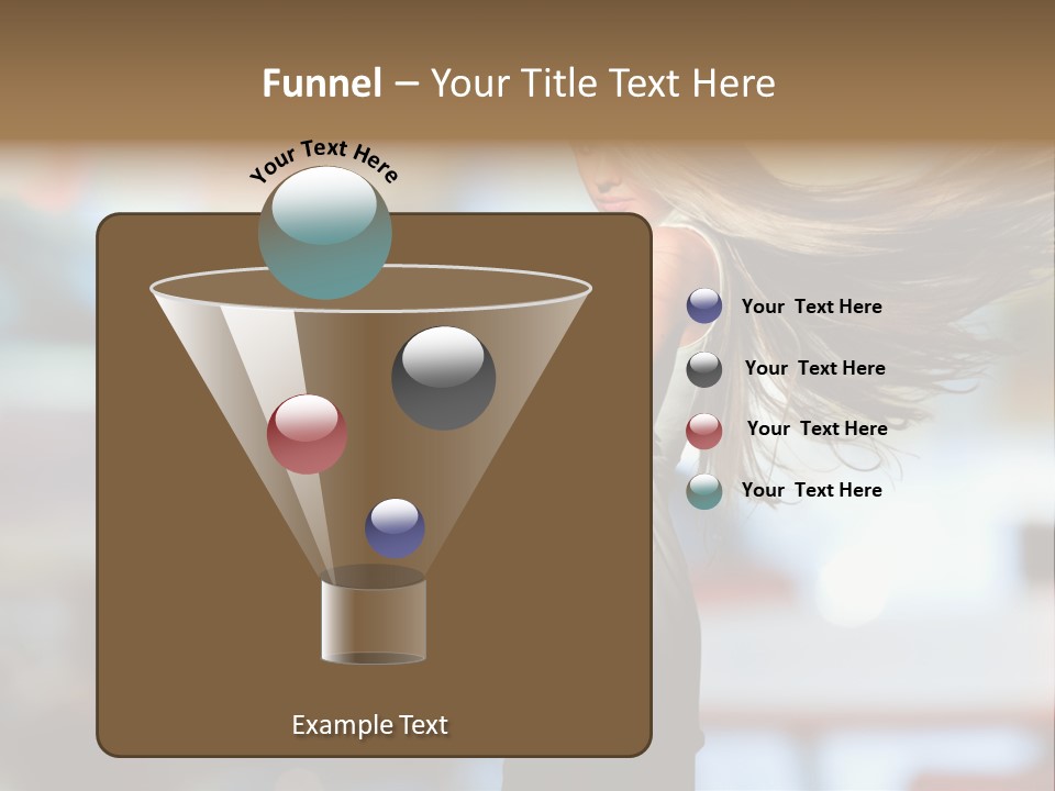 Young Makeup Single PowerPoint Template