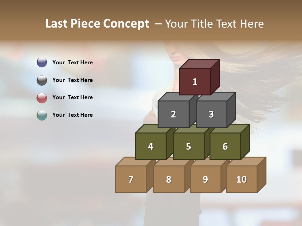 Young Makeup Single PowerPoint Template