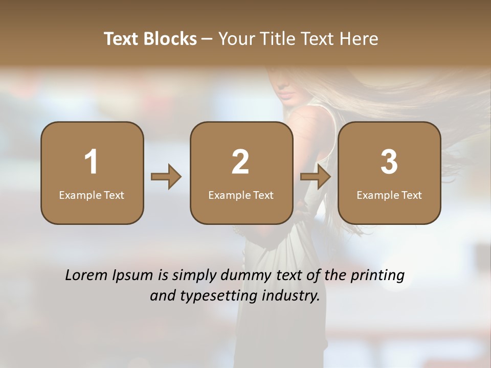 Young Makeup Single PowerPoint Template