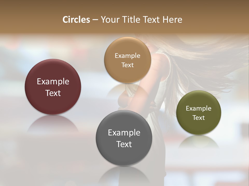 Young Makeup Single PowerPoint Template