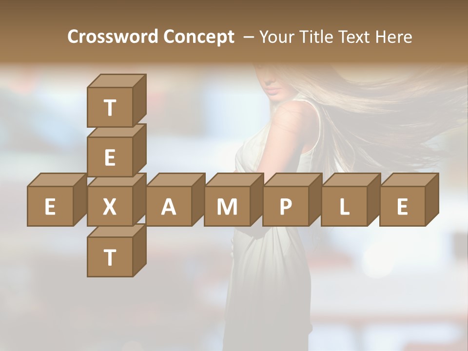 Young Makeup Single PowerPoint Template