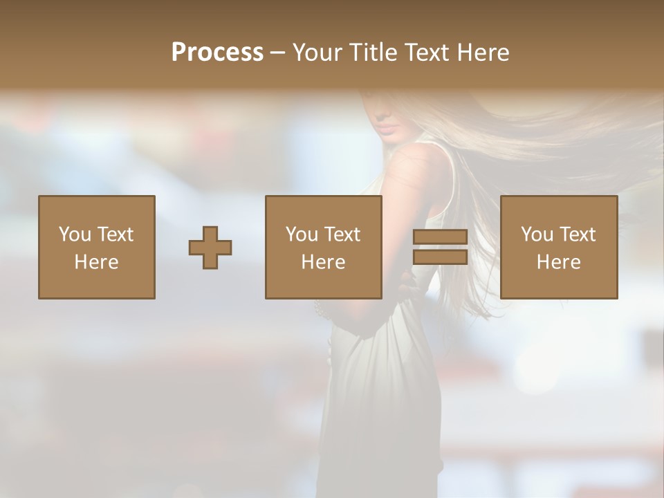 Young Makeup Single PowerPoint Template