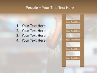 Young Makeup Single PowerPoint Template