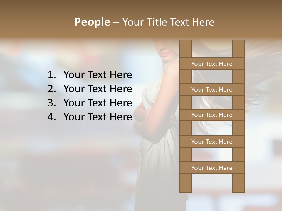 Young Makeup Single PowerPoint Template
