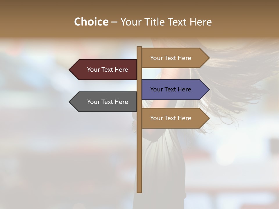 Young Makeup Single PowerPoint Template