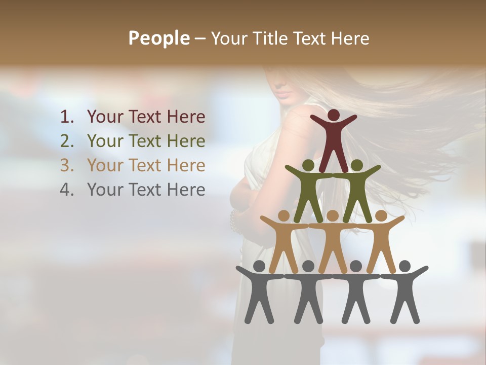 Young Makeup Single PowerPoint Template