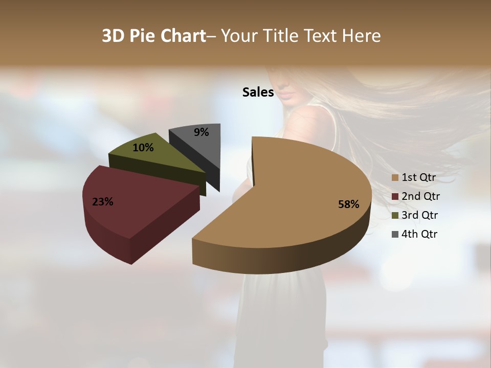 Young Makeup Single PowerPoint Template