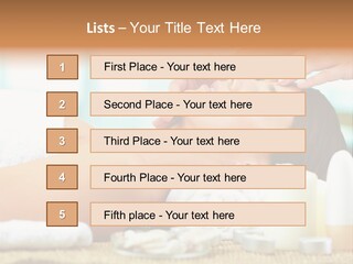 A Woman Getting A Facial Massage At A Spa PowerPoint Template