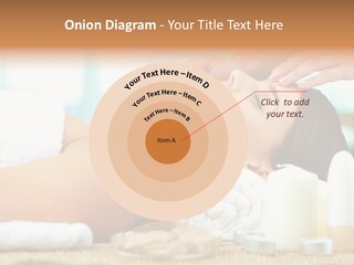 A Woman Getting A Facial Massage At A Spa PowerPoint Template