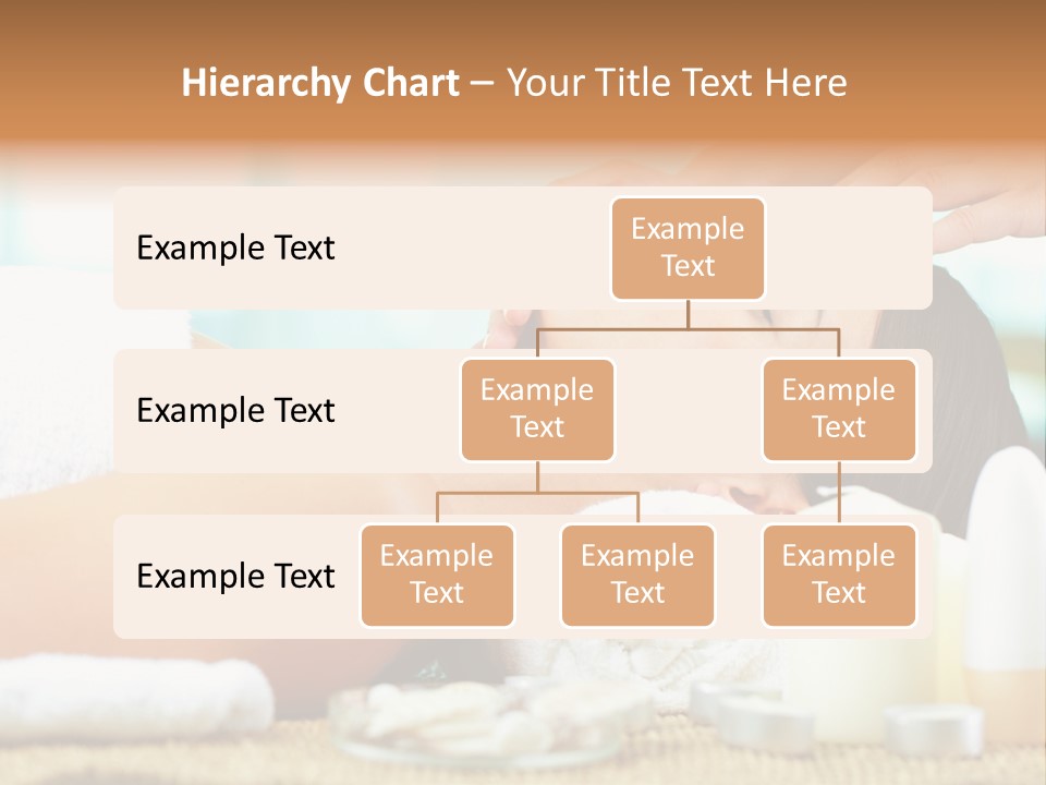 A Woman Getting A Facial Massage At A Spa PowerPoint Template