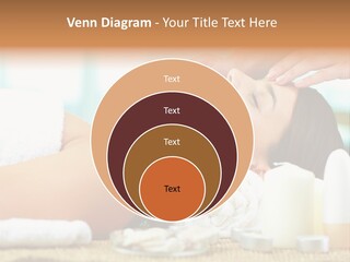 A Woman Getting A Facial Massage At A Spa PowerPoint Template