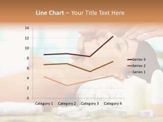 A Woman Getting A Facial Massage At A Spa PowerPoint Template