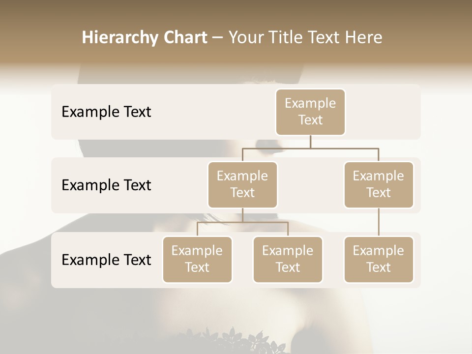 Femininity Gesture Lady PowerPoint Template