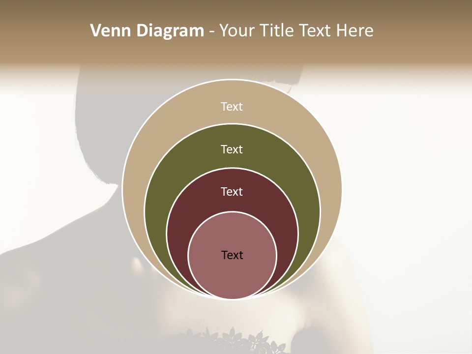 Femininity Gesture Lady PowerPoint Template