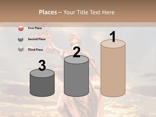 Femininity Gesture Lady PowerPoint Template