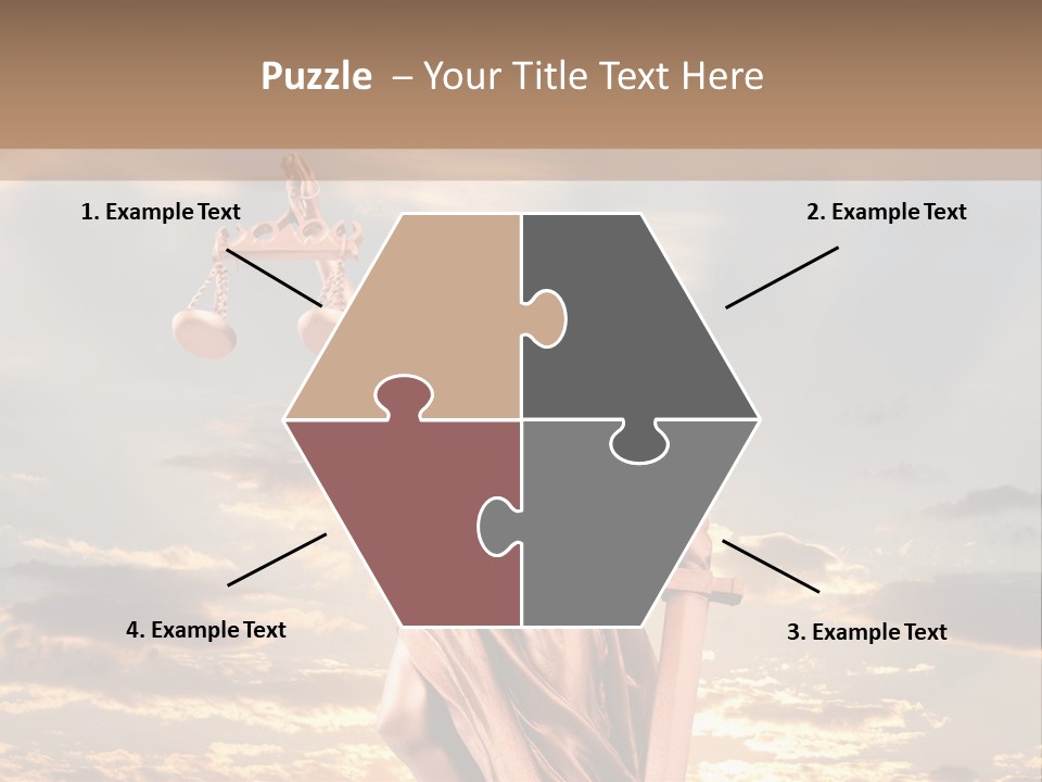 Femininity Gesture Lady PowerPoint Template