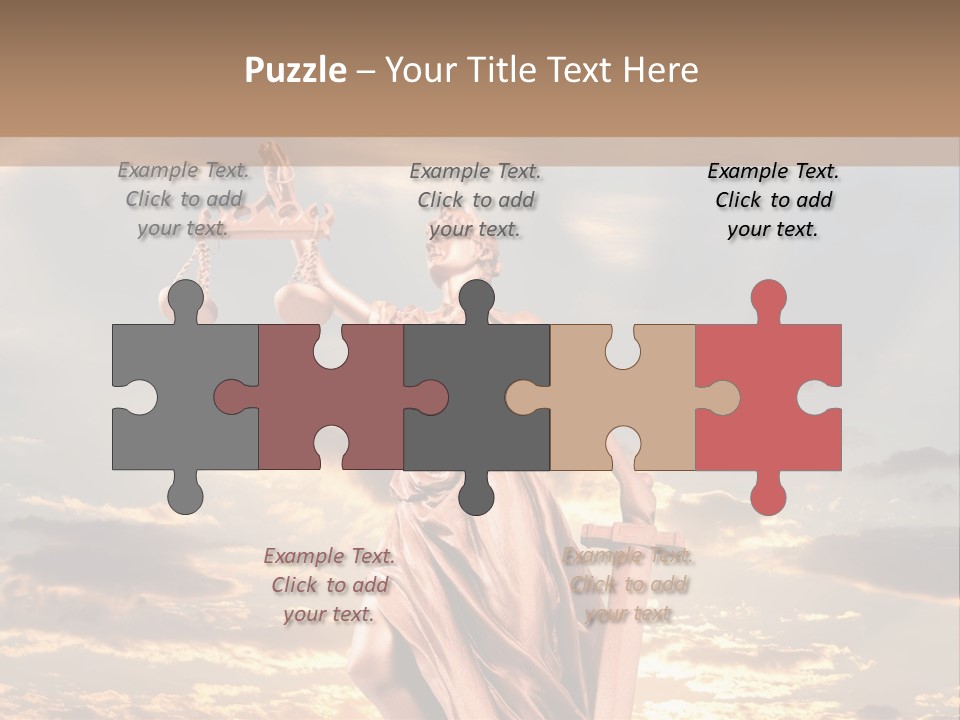 Femininity Gesture Lady PowerPoint Template