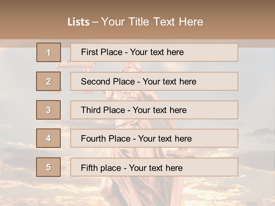Femininity Gesture Lady PowerPoint Template
