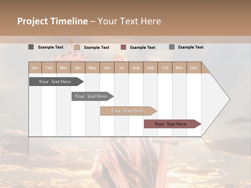 Femininity Gesture Lady PowerPoint Template
