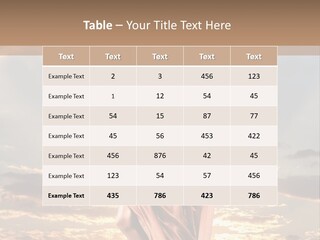 Femininity Gesture Lady PowerPoint Template