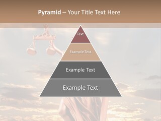 Femininity Gesture Lady PowerPoint Template