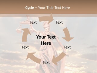 Femininity Gesture Lady PowerPoint Template