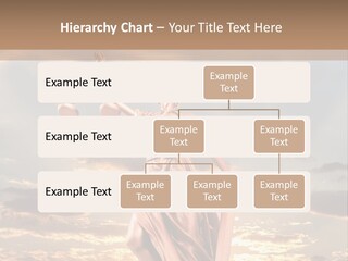Femininity Gesture Lady PowerPoint Template