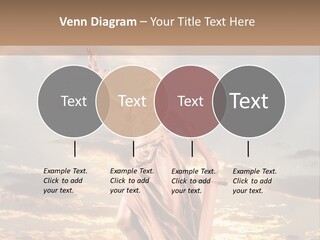 Femininity Gesture Lady PowerPoint Template