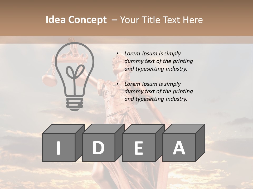 Femininity Gesture Lady PowerPoint Template