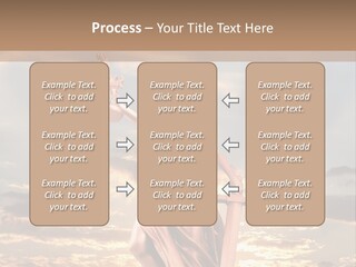 Femininity Gesture Lady PowerPoint Template