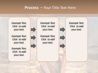 Femininity Gesture Lady PowerPoint Template