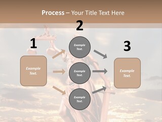 Femininity Gesture Lady PowerPoint Template