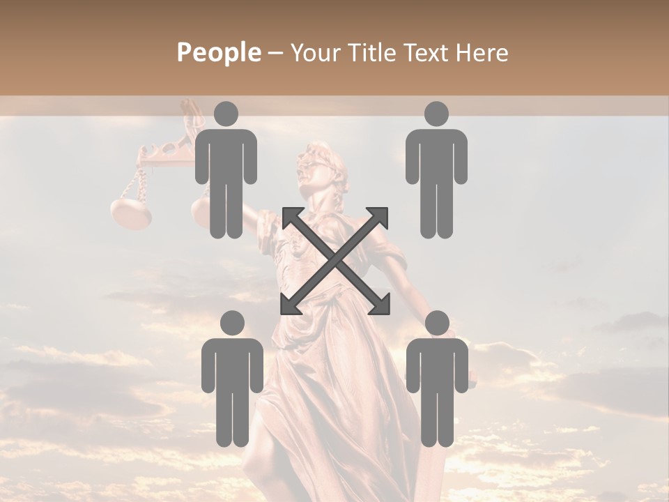 Femininity Gesture Lady PowerPoint Template