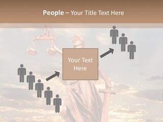 Femininity Gesture Lady PowerPoint Template