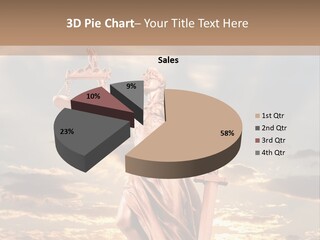 Femininity Gesture Lady PowerPoint Template