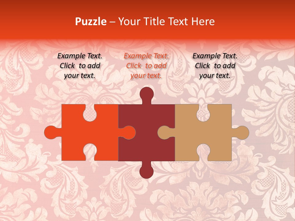 Flora Form Worn PowerPoint Template